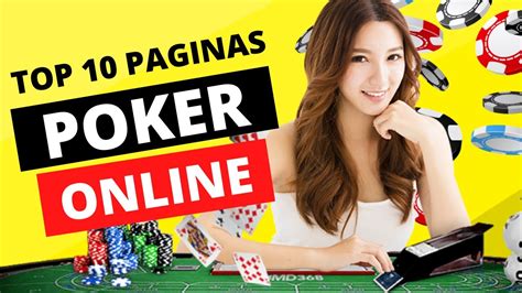 mejores paginas para jugar poker online